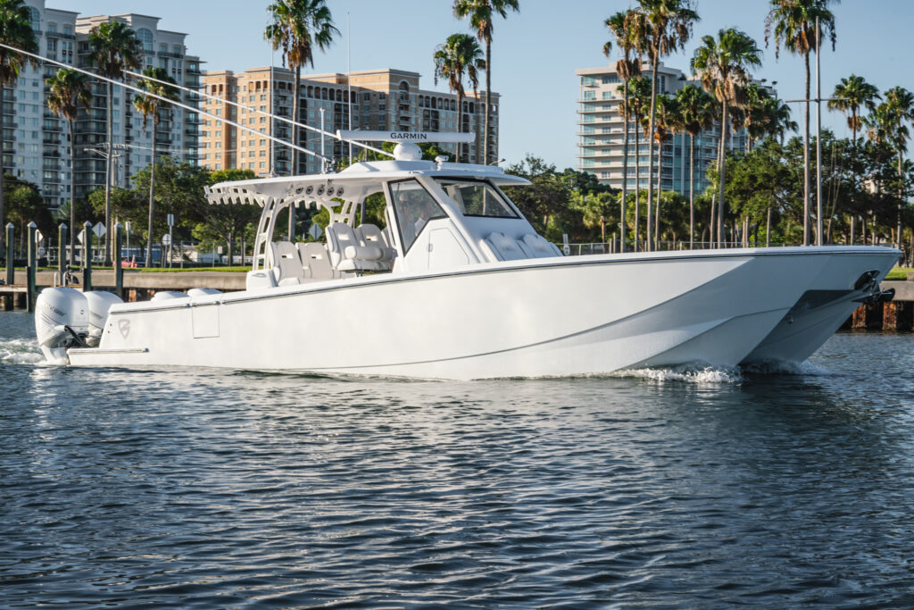 Barker Boatworks 40 HPC catamaran