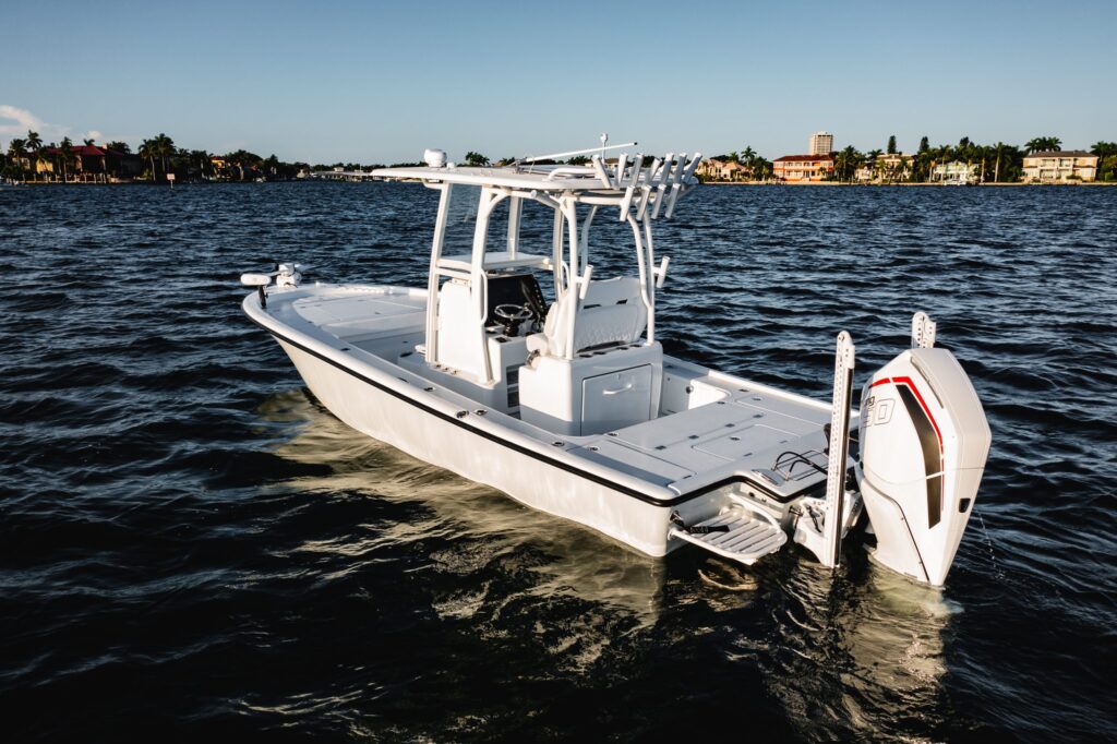 Barker Boatworks Calibogue 26 bay boat